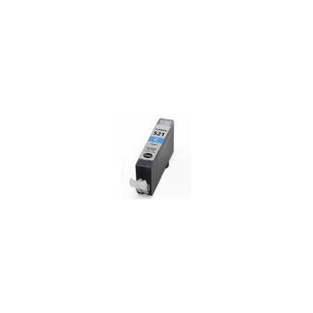 Tinteiro compatível Canon CLI-521C Azul | DVDi.fr