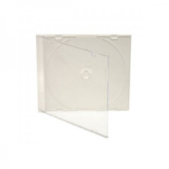 Pack 100 - custodie CD Slimcase 5,2mm per 1 CD/DVD bianche