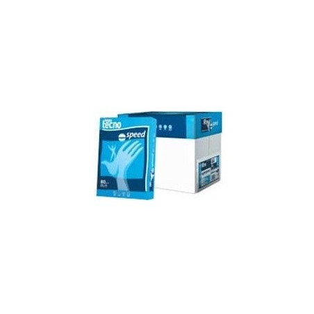 Caja - Inapa Resma 500Fls Papel A4 80g Tecno Super Speed x 5 Paquetes