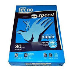 Inapa Ries 500 Blatt Papier A4 80g Tecno Super Speed