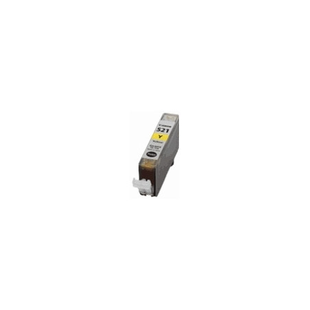 Canon CLI-521Y Tintenpatrone Gelb, kompatibel | DVDi.fr