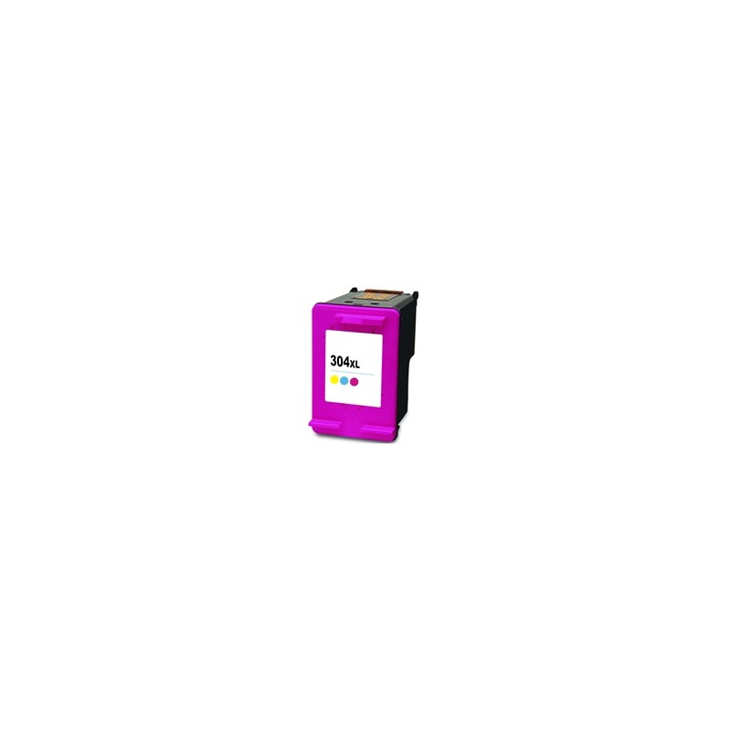 HP 304XL Cartouche d'encre remanufacturée trois couleurs N9K05AE/N9K07AE
