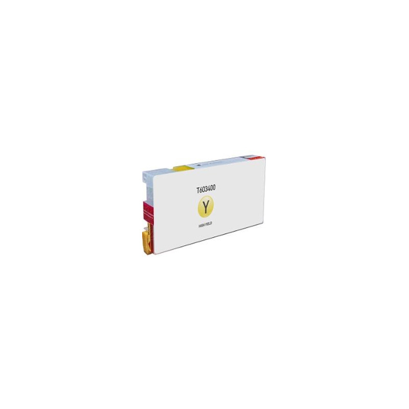 Epson T603400 Cartuccia d'inchiostro pigmentato compatibile giallo C13T603400