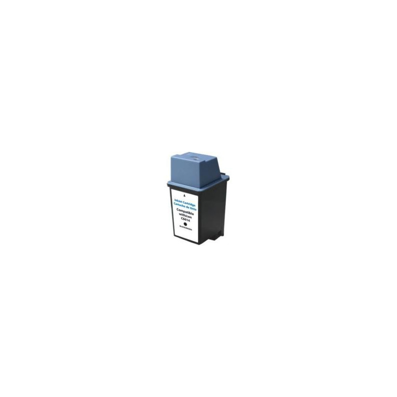 HP 20 Cartucho de tinta remanufacturado negro C6614DE