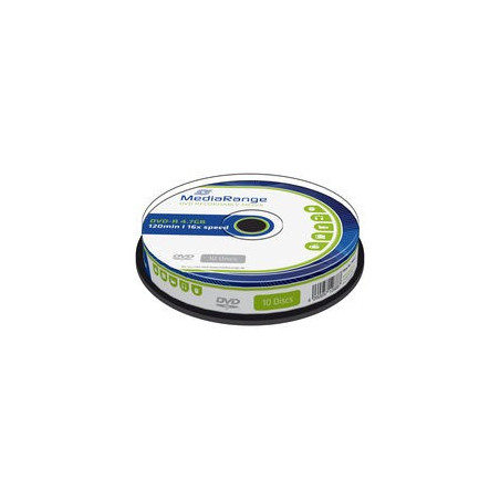 MediaRange DVD-R 4,7GB | 120min 16x, Campana 10