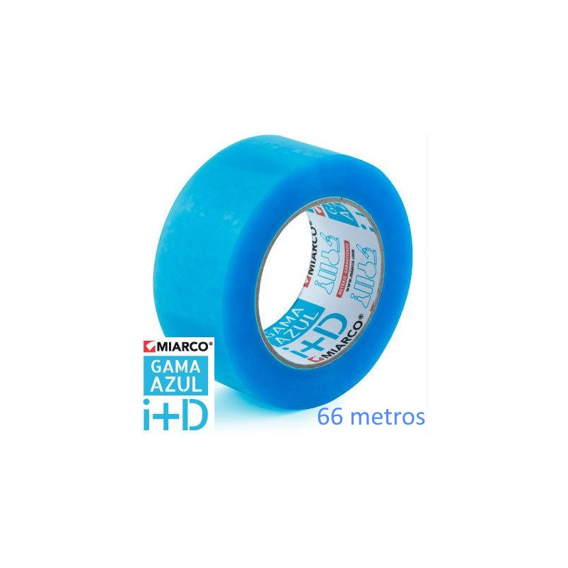Miarco nastro adesivo da imballaggio pp 48mm x 66m trasparente (22744)