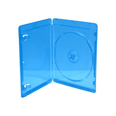 MediaRange BD-Hülle für 1 Disc, 11mm, Blau, Pack 5