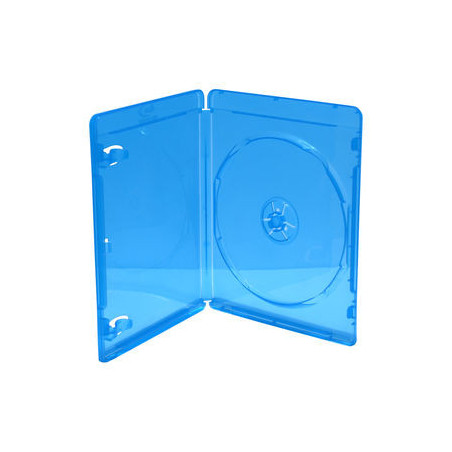 MediaRange BD-Hülle für 1 Disc, 11mm, Blau, Pack 5