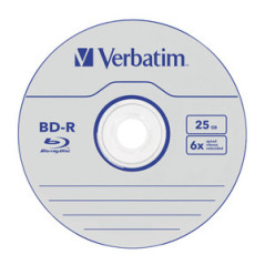 Blu-ray Verbatim BD-R HTL sl DataLife 25GB 6x pack 50