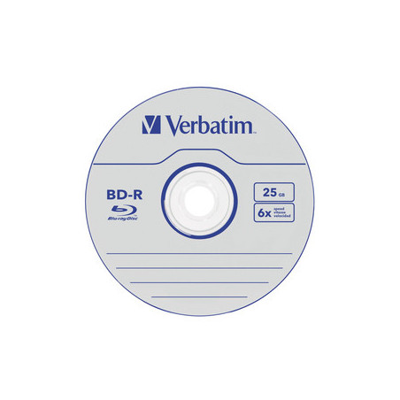 Blu-ray Verbatim BD-R HTL SL Datalife 25GB 6x 50 Pack