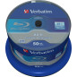 Blu-ray Verbatim BD-R HTL SL Datalife 25GB 6x 50 Pack