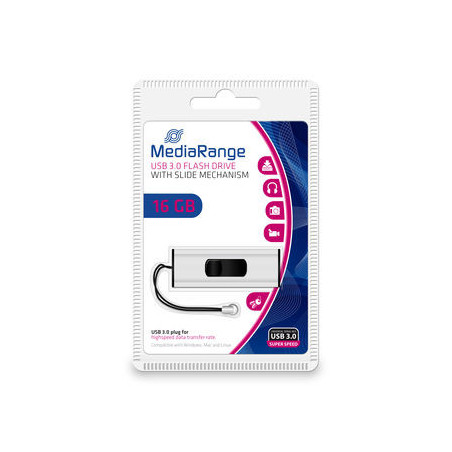 MediaRange USB 3.0 flash drive, 16GB