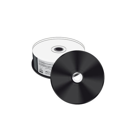 CD-R MediaRange Inkjet FF printable spindle 25 pcs (black)