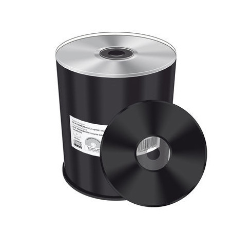 CD-R Mediarange 52x Silver Thermal Printable 100 uds (Negro)