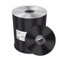 CD-R MediaRange 52x Silber Thermo-bedruckbar 100 Stk. (Schwarz)