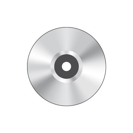 CD-R MediaRange 52x Argent imprimable thermique 100 pcs (noir)