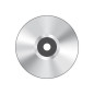 CD-R MediaRange 52x Silber Thermo-bedruckbar 100 Stk. (Schwarz)