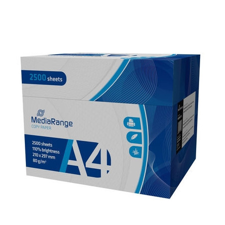 Carton - 5 x MediaRange papier A4 Copypaper 80g, 500 feuilles (2500 feuilles)