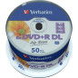 DVD+R DL Verbatim 8x Dual layer printable 50 pcs