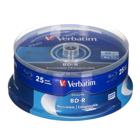 Verbatim DataLife Blu-ray BD-R HTL, 135 min 25 Go, 6x, 25 pcs