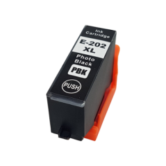 EPSON T02H1/T02F1 (202XL) NEGRO PHOTO CARTUCHO DE TINTA GENERICO C13T02H14010/C13T02F14010