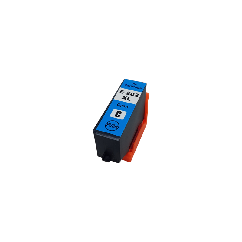 Epson T02H2/T02F2 (202XL) Cartouche d'encre compatible cyan C13T02H24010/C13T02F24010