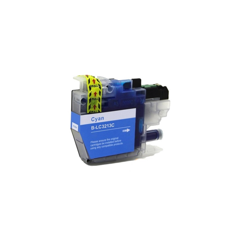 Brother LC3213 LC3211 V2 Ciano compatibile LC-3213C LC-3211C