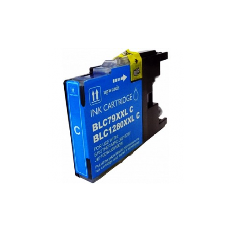 Tinteiro compatível Brother LC1220 LC1240 LC1280XL Ciano