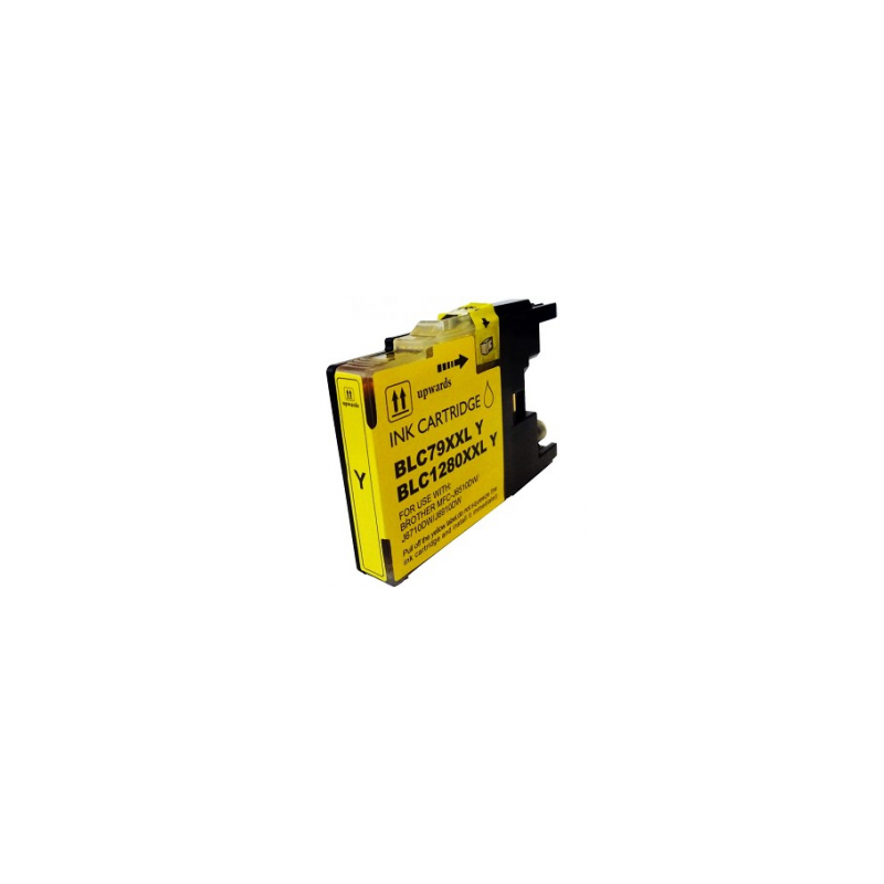 Brother LC1220 LC1240 LC1280XL Jaune compatible