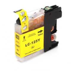 Compatible Brother LC125Y XL Yellow ink cartridge | DVDi.fr