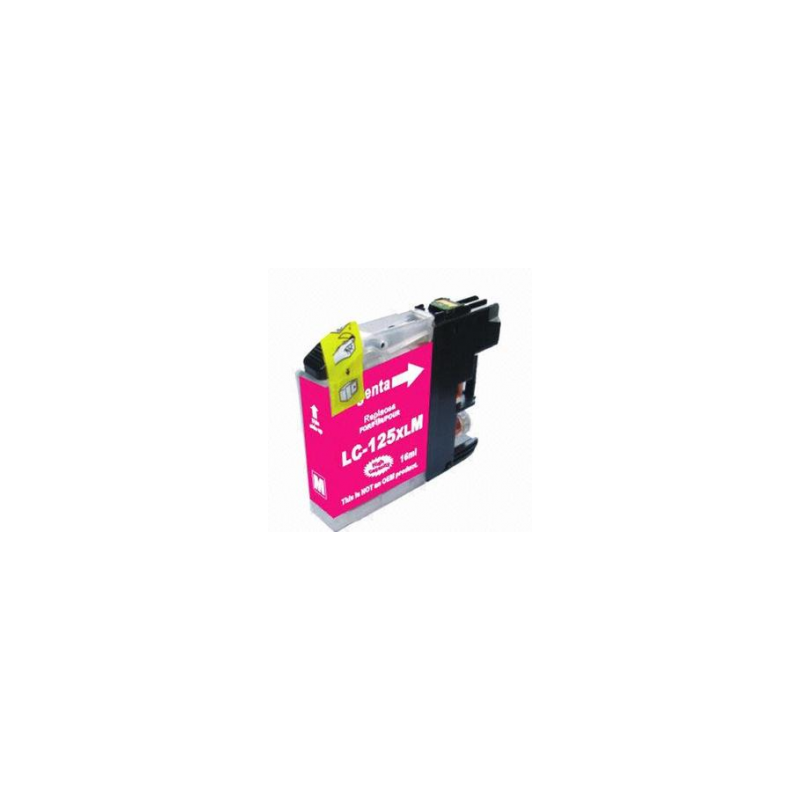 Brother LC125M XL Magenta kompatibel (neuer Chip)