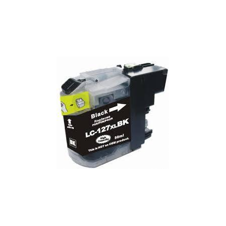 Cartouche d'encre compatible Brother LC127BK XL Noir