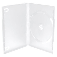 DVD Case for 1 disc 14mm clear, quality MediaRange