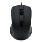 Mouse de 3 botões com fio MediaRange, com sensor óptico, preto