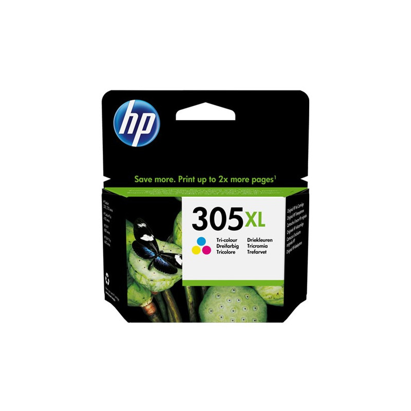 HP 305XL TRICOLOR CARTUCHO DE TINTA ORIGINAL 3YM63AE