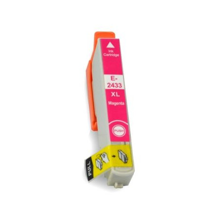 Epson 24XL T2433 T2423 Tintenpatrone Magenta, kompatibel