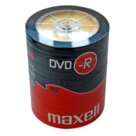 Maxell DVD-R 4,7GB 100 Pack Shrink