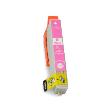 Cartucho de tinta compatible Epson 24XL T2436 Magenta Claro