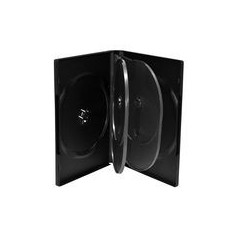 Capa DVD 6 Discos 14mm Preta MediaRange