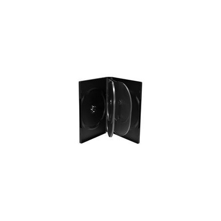 DVD Box 6 Discos 14mm Black MediaRange