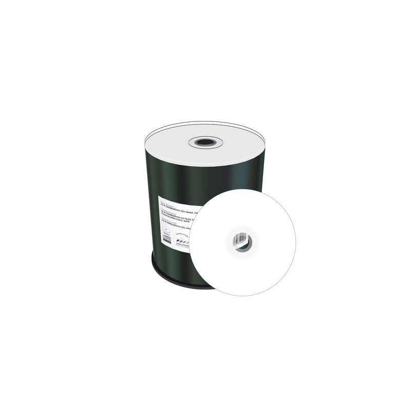 CD-R 52x Bedruckbar MediaRange 700MB, MR203 Spindel 100 CD-R 52x Bedruckbar MediaRange 700MB, MR203 Spindel 100