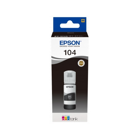 Epson 104 Preto Tinta Original - C13T00P140