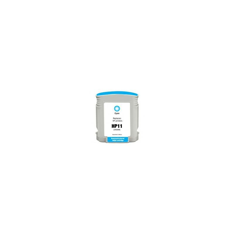 HP 11 Cartouche d'encre compatible cyan C4836A