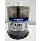 CD-R RITEK 700MB INKJET PRINTABLE GLOSSY DIAMOND- 100 UNI