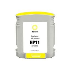 Cartouche d'encre compatible HP 11 C4838A Jaune | DVD.pt