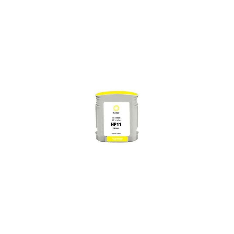 HP 11 Cartuccia d'inchiostro compatibile giallo C4838A