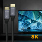 Cable HDMI V2.1 Ultra Alta Velocidad 8K@60Hz 48Gbps - A/M-A/M - 1.5m