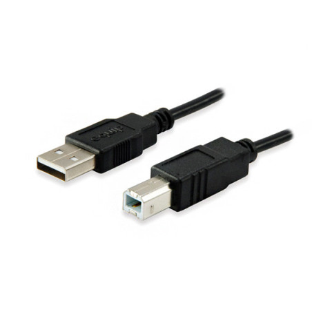 Cable de Impresora USB-A 2.0 Macho a USB-B Macho 5m