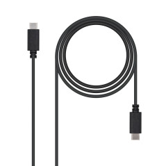 Cable USB-C 2.0 Macho a USB-C Macho 1m