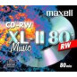 Maxell CD-RW 80 Maxell Audio, JewelCase, Pack 10